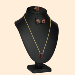 Pride Cerise Pendant Set