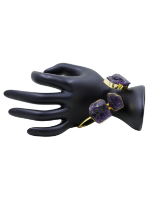 Amethyst Cuff Bracelet